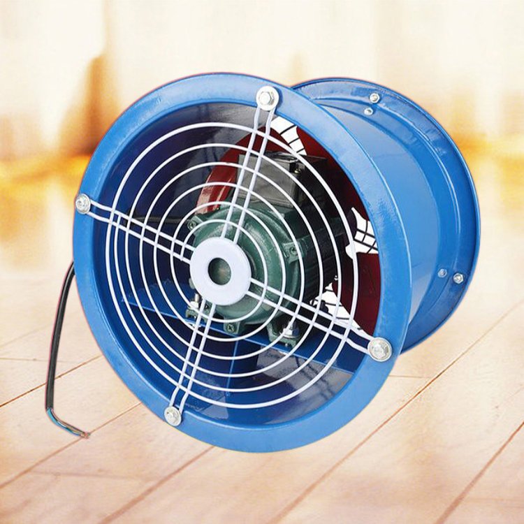 管道式低噪聲軸流風機SF-5-4 0.75KW軸流式通風機