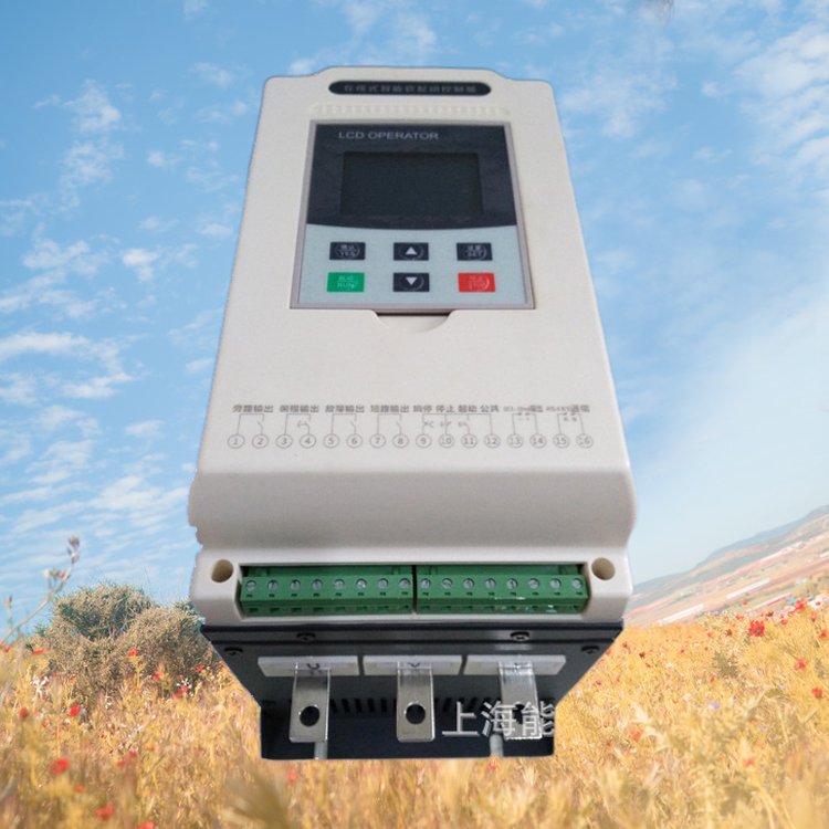 外置旁路軟啟動器在線式電機風機水泵智能起動柜變頻器75KW/380V