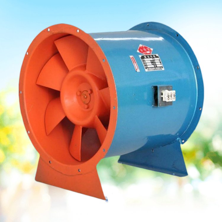 高溫消防排煙專用風機HTF-I-13排煙風機 排煙軸流風機18.5KW
