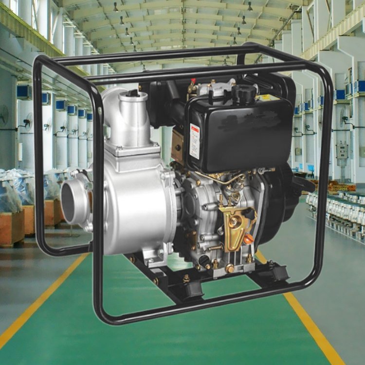 柴油機水泵4寸農業農用灌溉魚塘高揚程高壓小型自吸抽水機