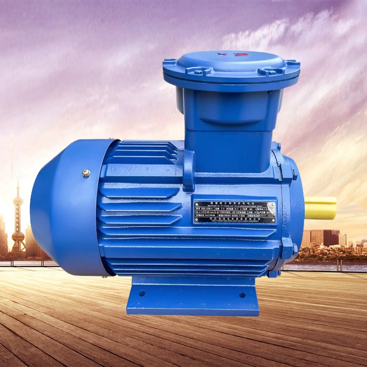 防爆電機YBX3-112M-4-4KW 隔爆型三相異步電動機銅芯立式電機