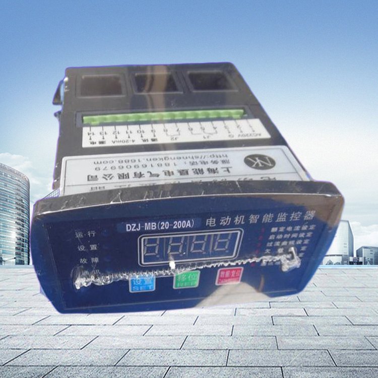 分體式低壓電動機微機保護器EOCR；3DD 50-60A能墾電機缺相保護器