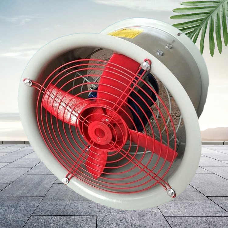 防爆軸流風機BT35-11-5# 0.75KW崗位式管道式工業隔爆排風換氣扇