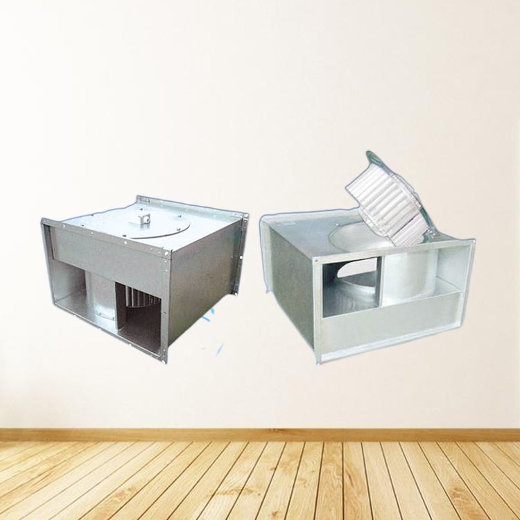 低噪音離心式風機送風排風機換氣扇DXG-3.5#多翼式矩形管道風機