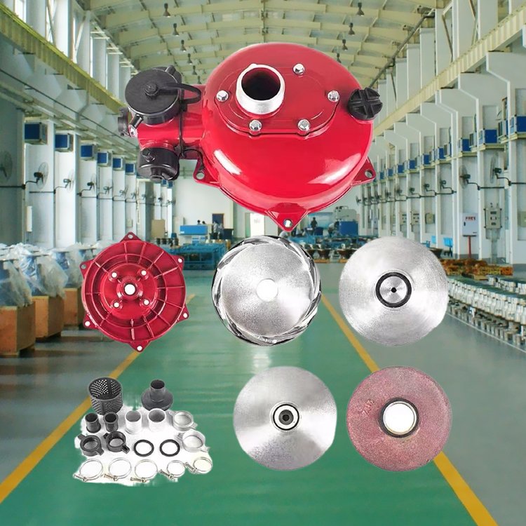 汽油自吸水泵配件柴油高揚程170抽水機2寸 3寸泵體總成4寸鋁泵頭