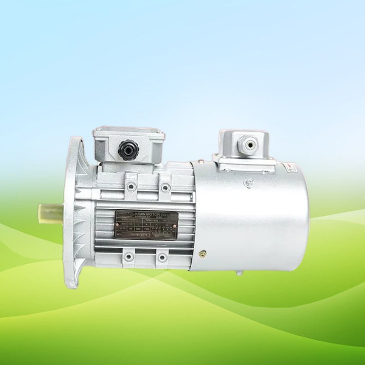 三相剎車變頻鋁殼電機 YSVF-712-4-0.37KW 鋁殼調速電動機