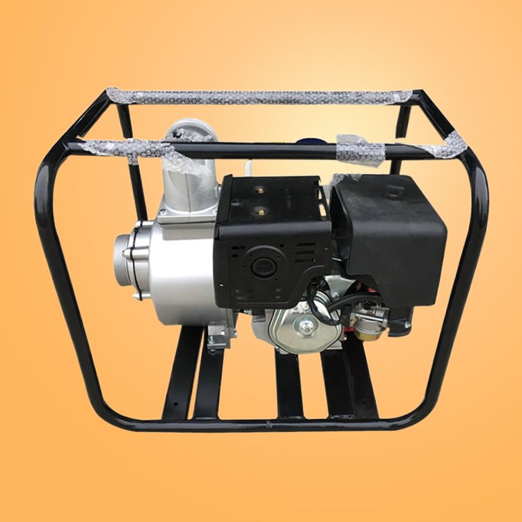 190F4寸15馬力汽油機水泵家用農田池塘農用抽水機灌溉泵 自吸泵